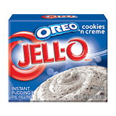 Jell-o Pudding & Pie Filling Instant Oreo Cookies 'n Cream w/Cookie Pieces Full-Size Picture